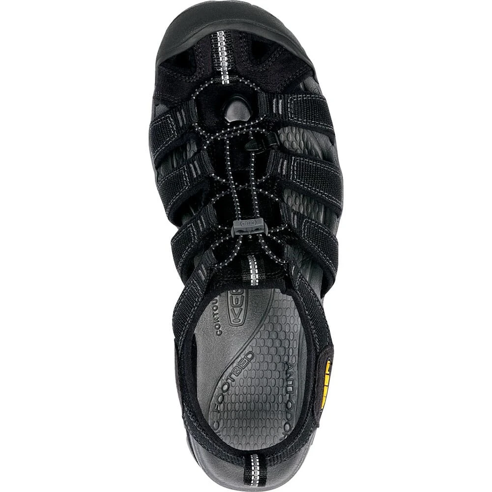 KEEN Men's Clearwater CNX Sandals - Black/Gargoyle 5 KEEN Men's Clearwater CNX Sandals - Black/Gargoyle - Image 5