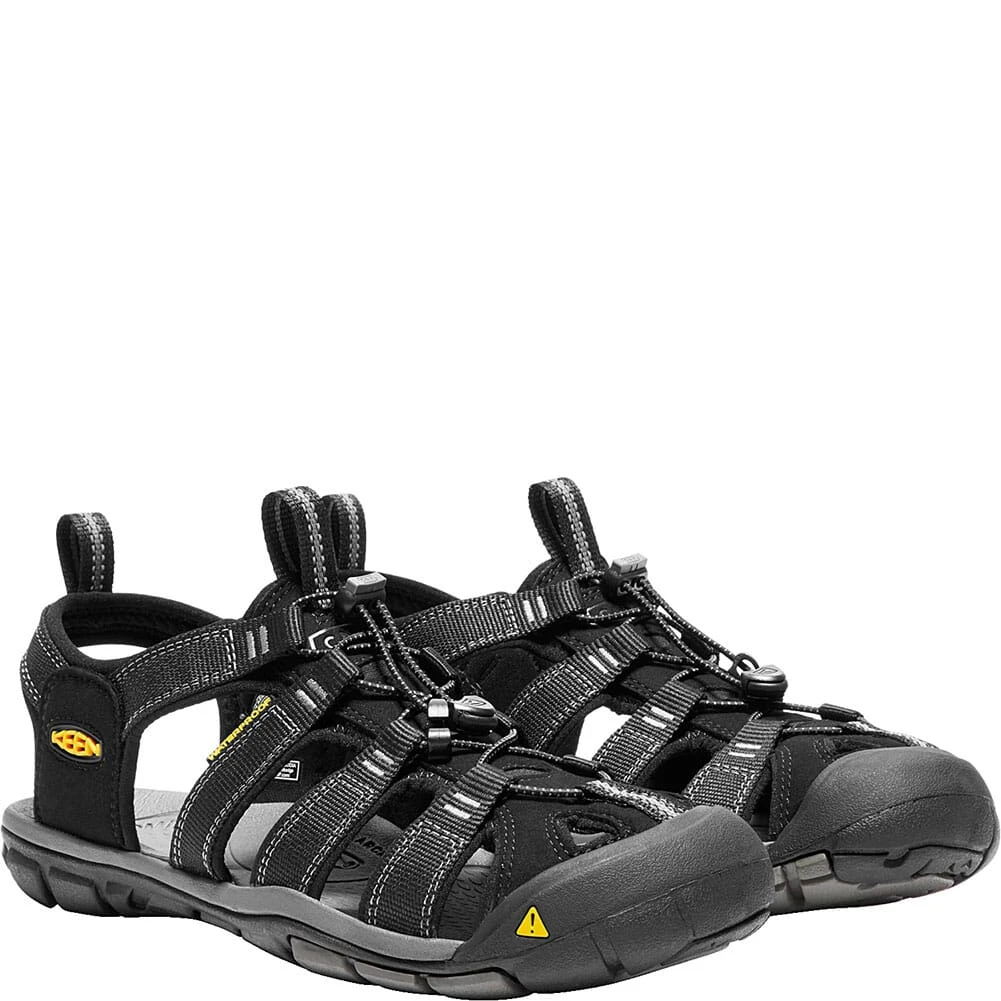 KEEN Men's Clearwater CNX Sandals - Black/Gargoyle 6 KEEN Men's Clearwater CNX Sandals - Black/Gargoyle - Image 6
