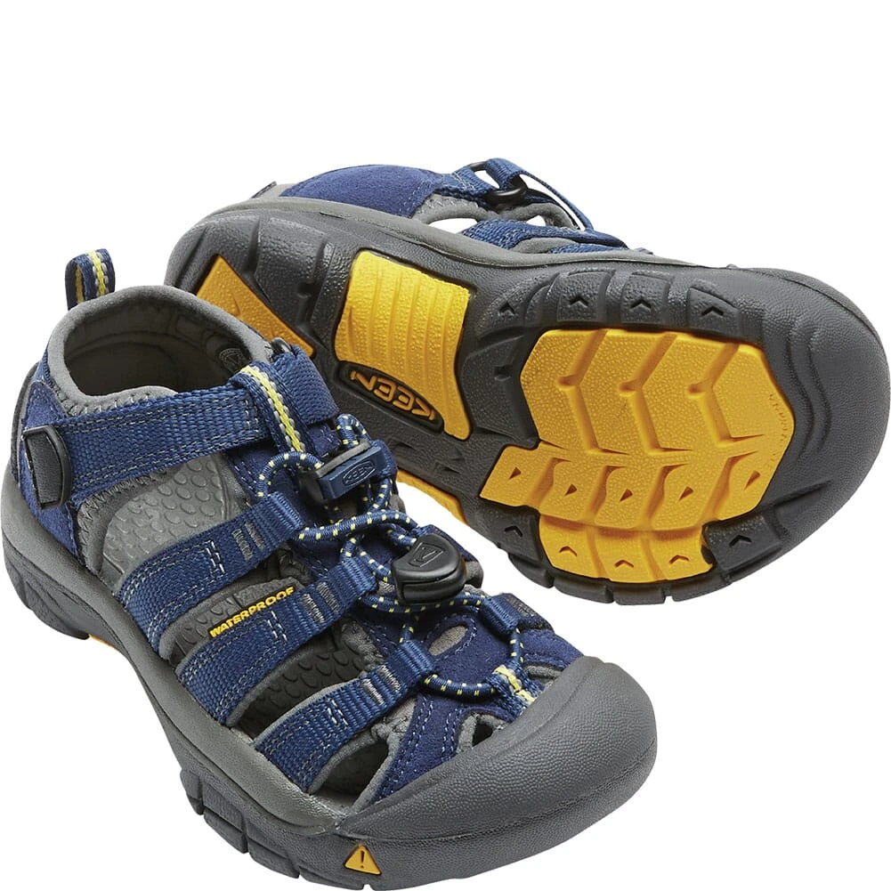 KEEN Kids Newport H2 Sandals - Blue Depths/Gargoyle 5 KEEN Kids Newport H2 Sandals - Blue Depths/Gargoyle - Image 5