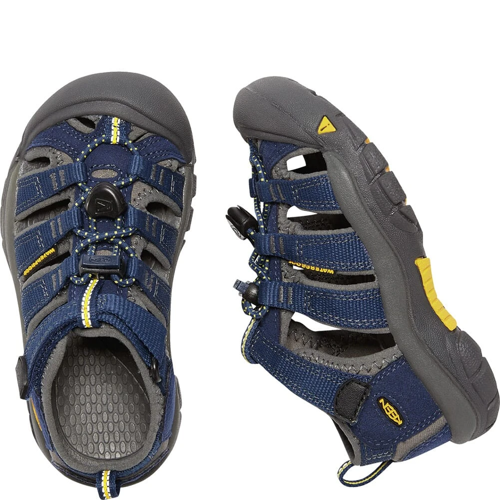 KEEN Kids Newport H2 Sandals - Blue Depths/Gargoyle 6 KEEN Kids Newport H2 Sandals - Blue Depths/Gargoyle - Image 6