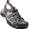 KEEN Men's Newport H2 Sandals - Magnet/Nasturtium