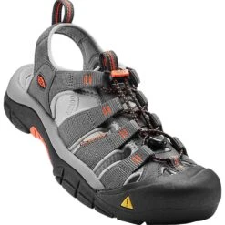 KEEN Men's Newport H2 Sandals - Magnet/Nasturtium