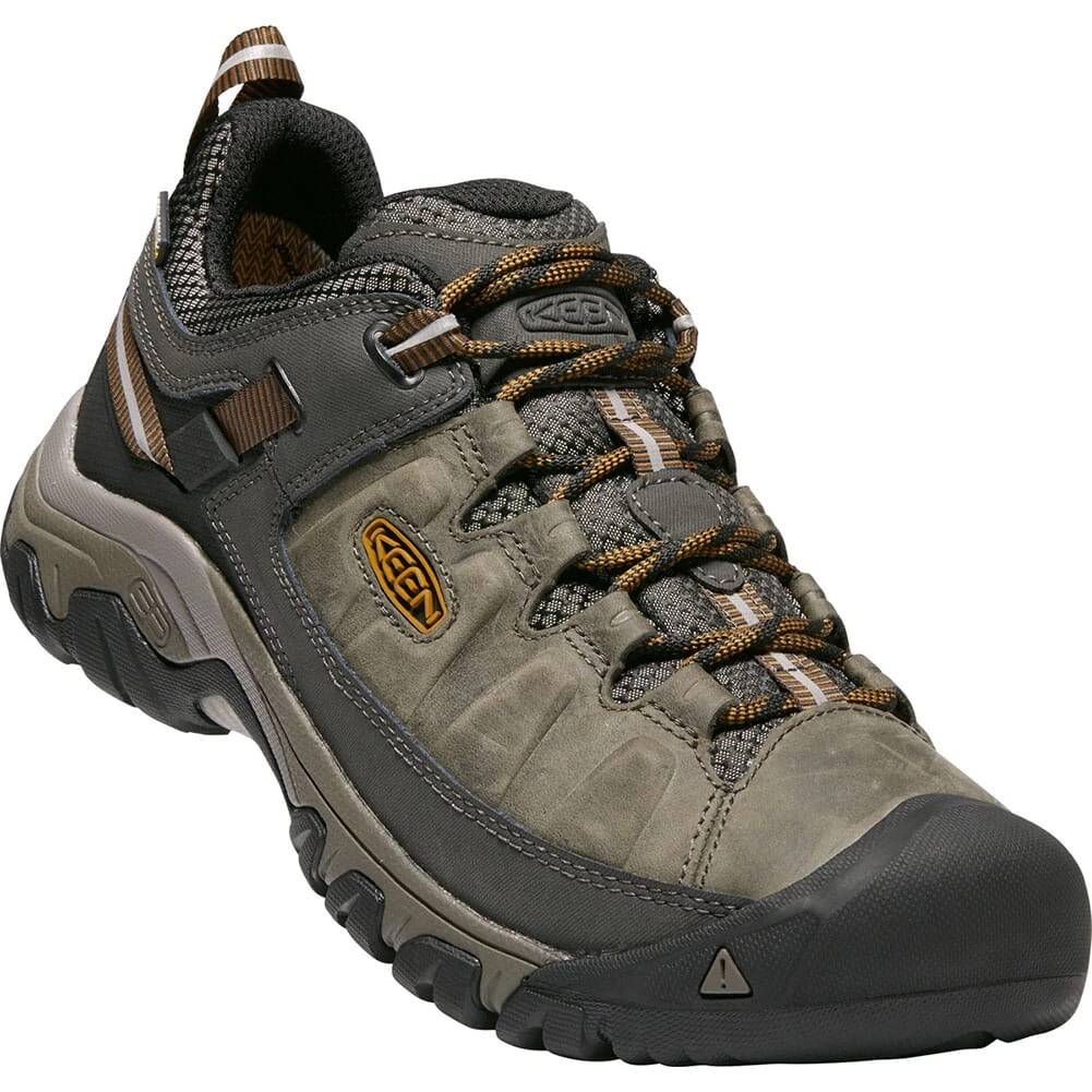 Keen Men's Targhee III WP Hiking Shoes - Black Olive 1 Keen Men's Targhee III WP Hiking Shoes - Black Olive