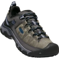Keen Men's Targhee III WP Hiking Shoes - Steel Grey/Blue