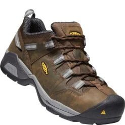 KEEN Men's Detroit XT ESD Safety Shoes - Cascade Brown/Gargoyle 5 KEEN Men's Detroit XT ESD Safety Shoes - Cascade Brown/Gargoyle -Zappos KE1020035 2