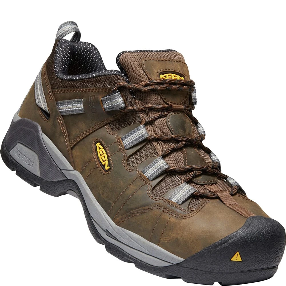 KEEN Men's Detroit XT ESD Safety Shoes - Cascade Brown/Gargoyle 3 KEEN Men's Detroit XT ESD Safety Shoes - Cascade Brown/Gargoyle - Image 3
