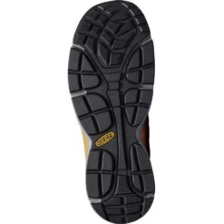 KEEN Men's San Antonio Safety Shoes - Magnet/Desert Sun