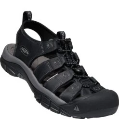KEEN Men's Newport Sandals - Black/Steel Grey