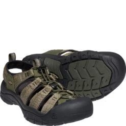 Keen Men's Newport H2 Sandals - Forest Night/Black -Zappos KE1022250 2