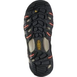 KEEN Women's Steens WP Hiking Shoes - Timberwolf/Coral