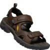 KEEN Men's Targhee III Open Toe Sandals - Bison/Mulch