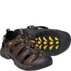 KEEN Men's Targhee III Sandals - Bison/Mulch -Zappos KE1022427 3