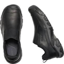 KEEN Men's Targhee III Slip Ons - Black/Magnet -Zappos KE1022657 2