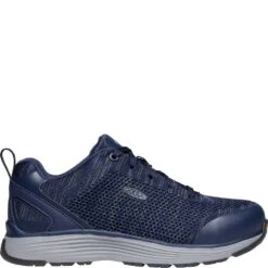 KEEN Utility Women's Sparta Safety Shoes - Mood Indigo/Steel Grey -Zappos KE1023213 2