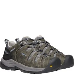 KEEN Utility Women's Flint II EH Work Shoes - Steel Grey/Paloma -Zappos KE1023253 5