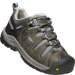 KEEN Utility Women's Flint II EH Work Shoes - Steel Grey/Paloma -Zappos KE1023253 6