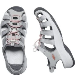 KEEN Women's Astoria West Sandals - Grey/Coral 10 KEEN Women's Astoria West Sandals - Grey/Coral -Zappos KE1023589 4