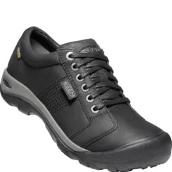 KEEN Men's Austin WP Casual Shoes - Black -Zappos KE1024272 2