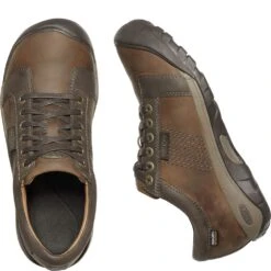 KEEN Men's Austin WP Casual Shoes - Chocolate Brown -Zappos KE1024273 2