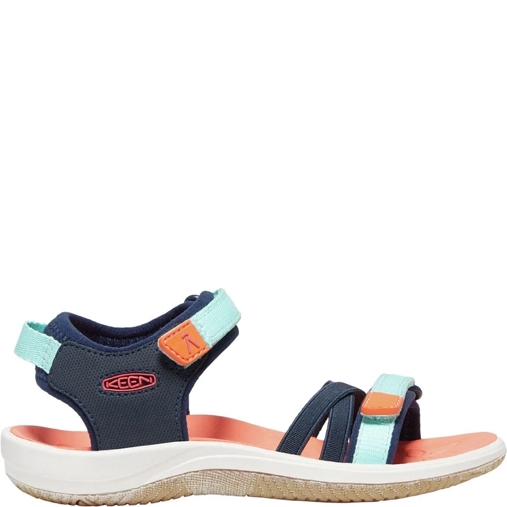 KEEN Little Kids' Verano Sandals - Black Iris/Blue Tint 2 KEEN Little Kids' Verano Sandals - Black Iris/Blue Tint - Image 2