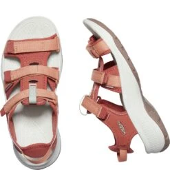 KEEN Women's Astoria West Open Toe Sandals - Redwood/Pheasant -Zappos KE1024869 2