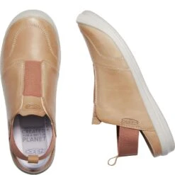 KEEN Women's Lorelai II Slip-On Sandals - Tan/Brick Dust -Zappos KE1024938 3