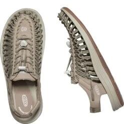 KEEN Men's Uneek Sandals - Timberwolf/Plaza Taupe -Zappos KE1025169 2