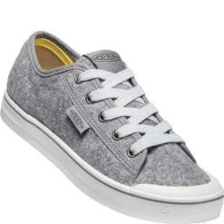 KEEN Women's Elsa Lite Felt Sneakers - Grey Felt/Raven -Zappos KE1025424 5
