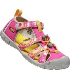 KEEN Big Kid's Seacamp II CNX Sandals - Multi/Keen Yellow -Zappos KE1026320 2